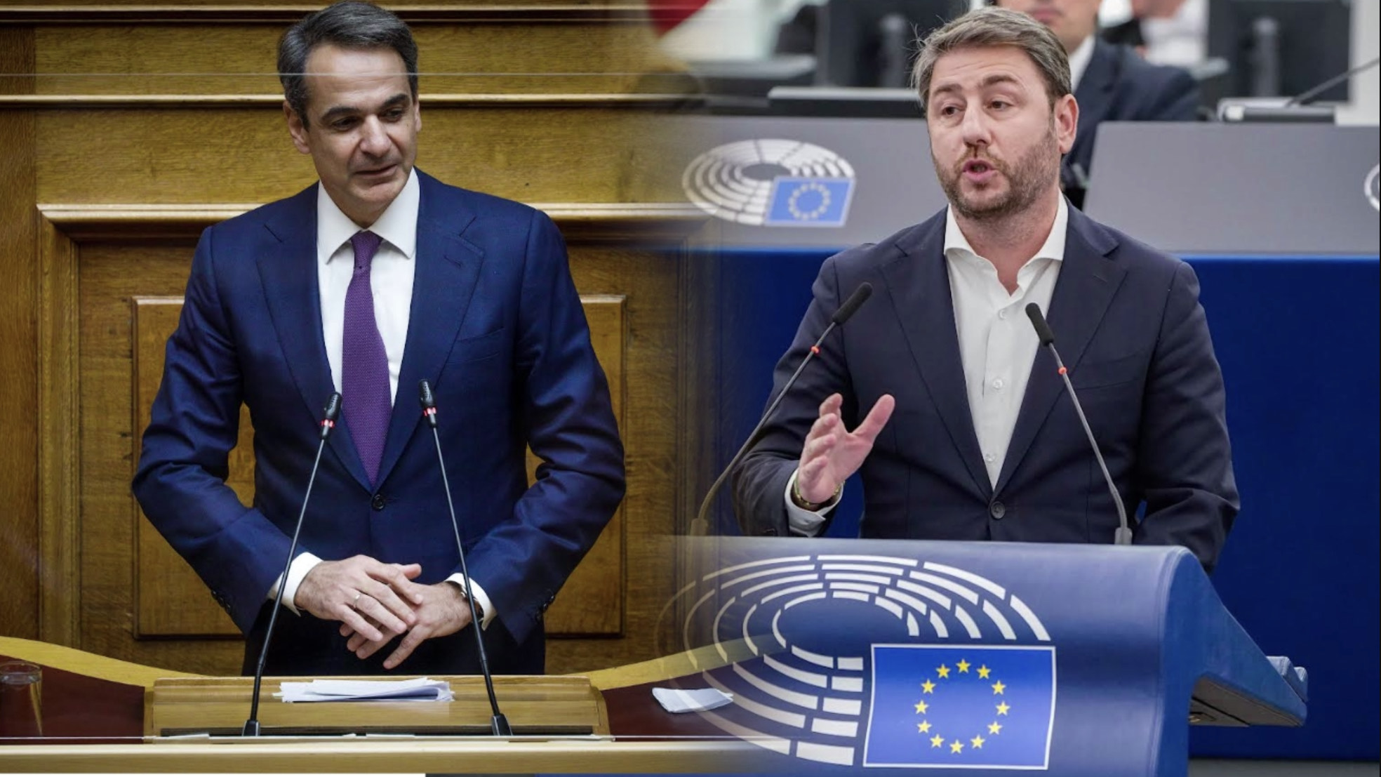 Ο Μητσοτάκης προσπαθεί να «διαβάσει» τον Νίκο Ανδρουλάκη