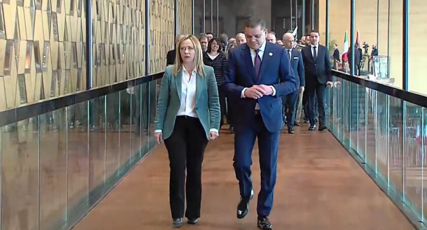 Μελόνι: Να αποφεύγονται επιρροές που αποσταθεροποιούν την Λιβύη