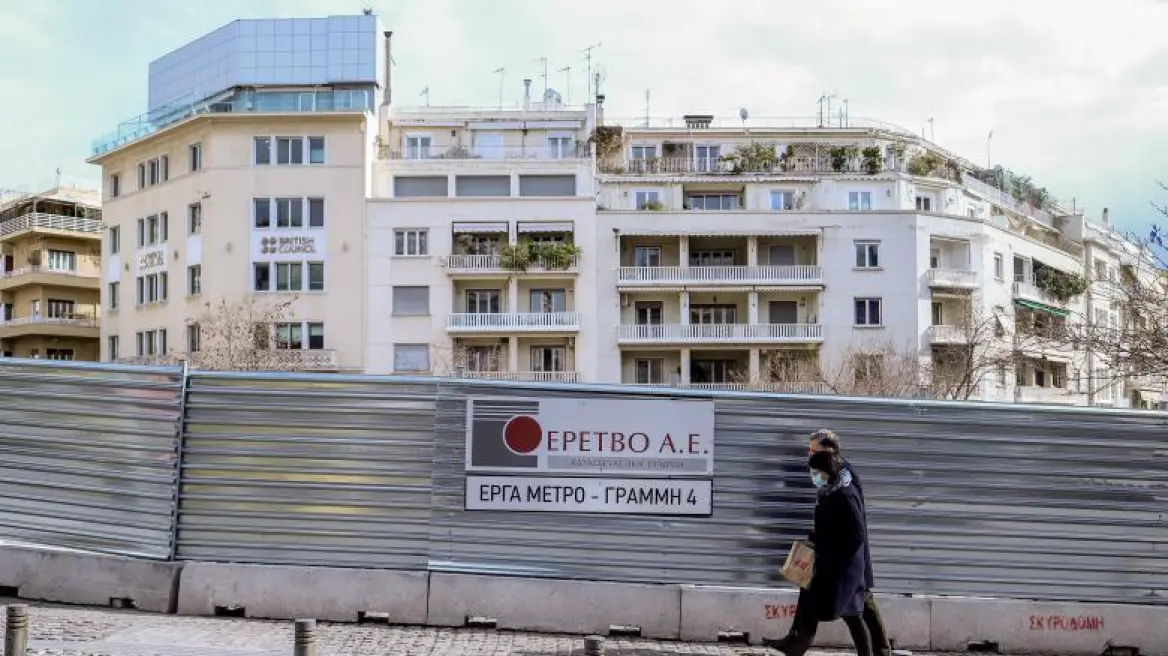 Εμπρηστική επίθεση τα μεσάνυχτα στο εργοτάξιο του Μετρό στο Γαλάτσι