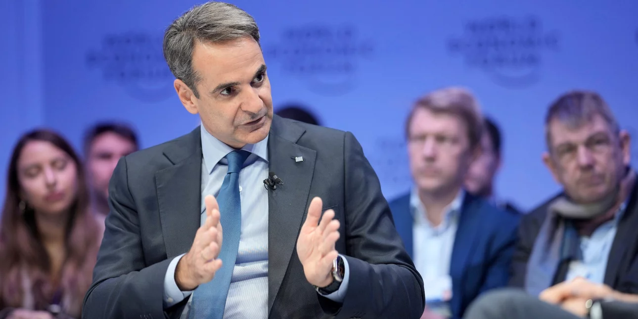 Μητσοτάκης από Νταβός: «Δεν θα πάμε σε πόλεμο με την Τουρκία»