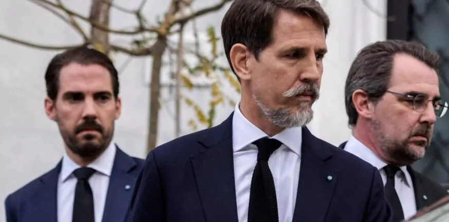 Στο Τατόι για το τρισάγιο η οικογένεια του τέως βασιλιά Κωνσταντίνου