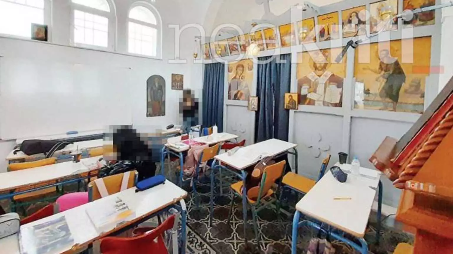 Νέο «κρυφό σχολειό» στην Κρήτη: Μάθημα σε εκκλησία επειδή δεν φτάνουν οι αίθουσες