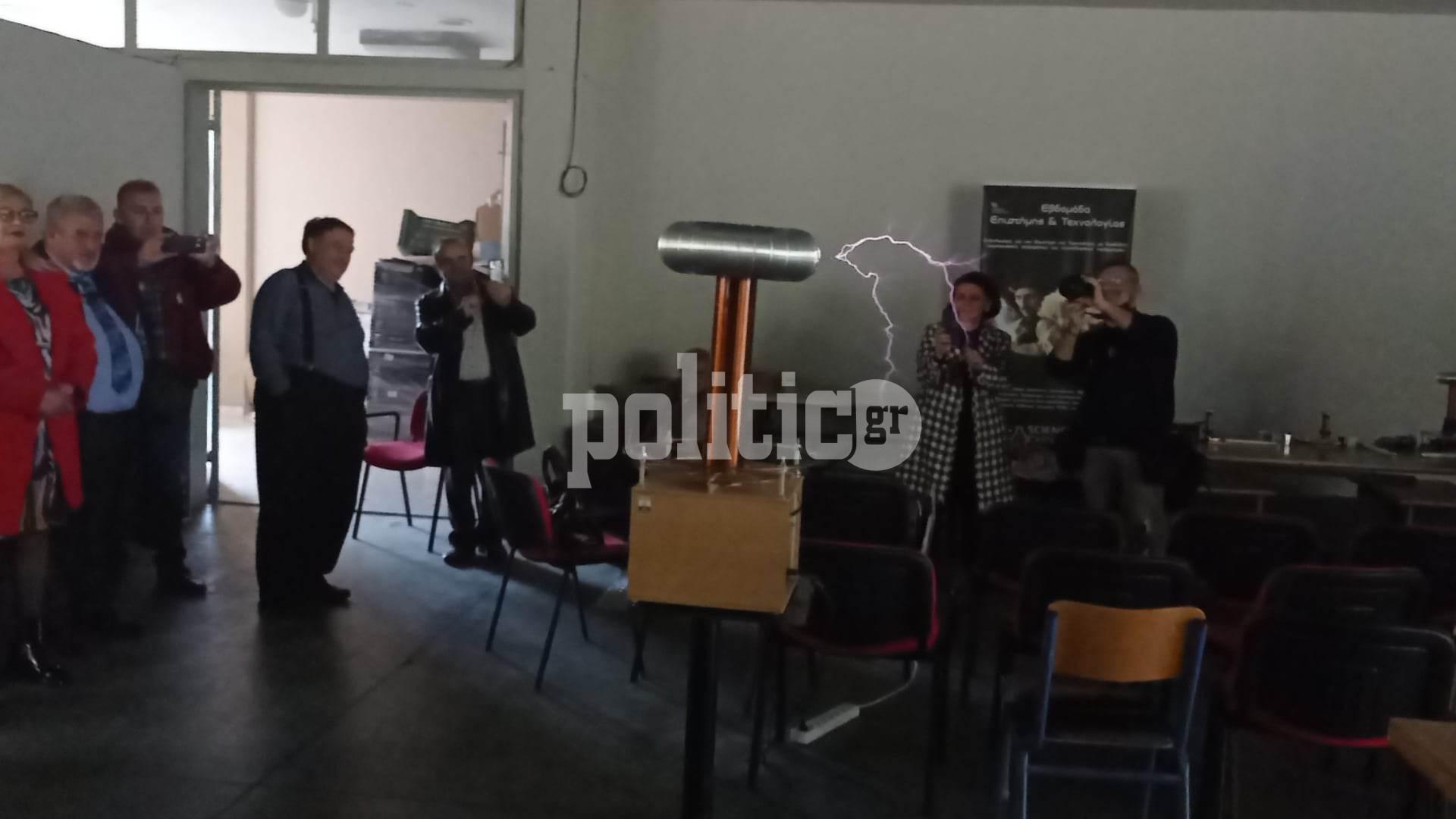 Κατερίνη: Το πείραμα στο ΔΙΠΑΕ παρουσία Ανδρουλάκη και η ατάκα «Να βάλουμε τον Μητσοτάκη στο ρεύμα» (pics & vids)