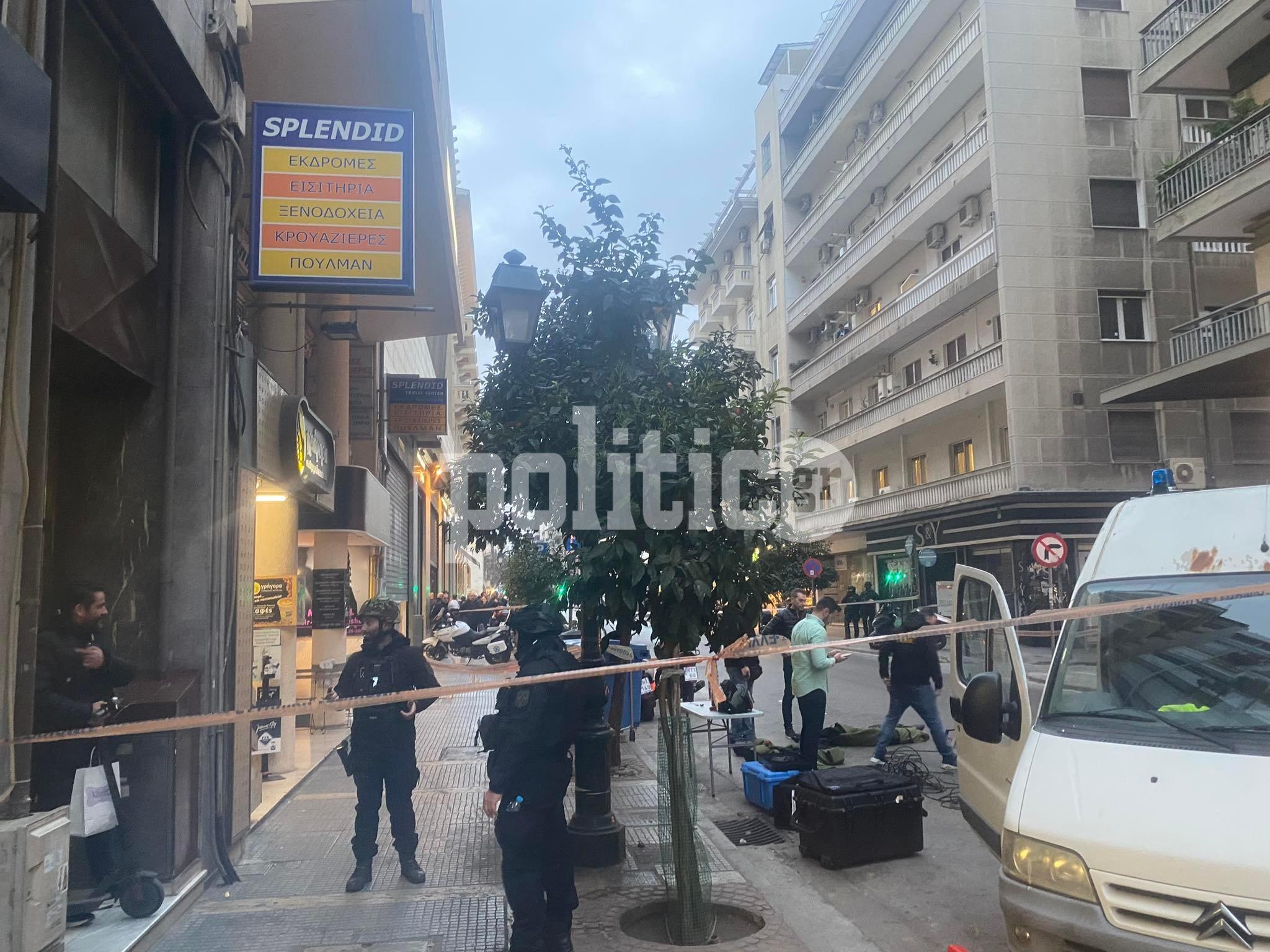 Θεσσαλονίκη: Ελεγχόμενη έκρηξη μπροστά από το ρωσικό προξενείο (ΕΙΚΟΝΕΣ & ΒΙΝΤΕΟ)