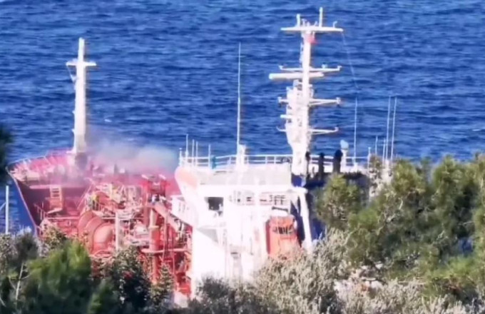 Σάμος: Πυρκαγιά στην πλώρη δεξαμενόπλοιου
