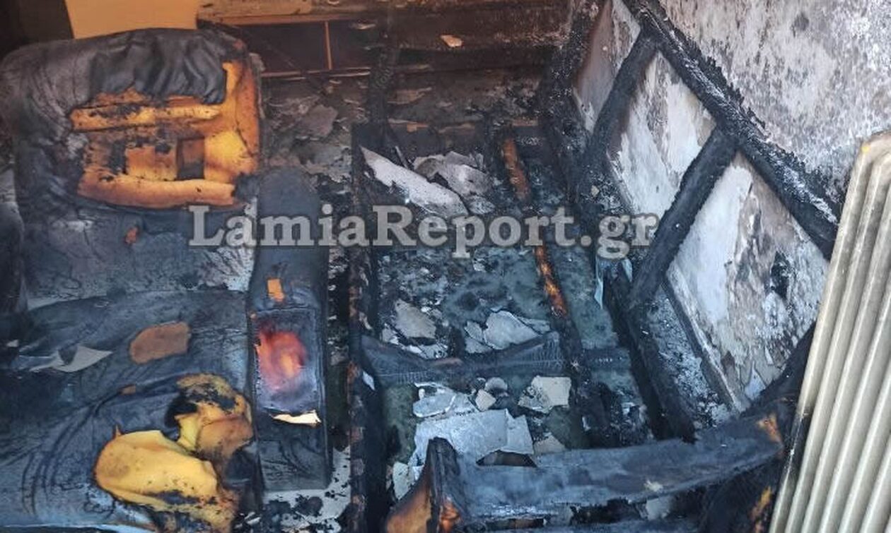 Λαμία: Ήρωας 22χρονος έσωσε αγοράκι 1,5 έτους από φωτιά στο δωμάτιό του (ΦΩΤΟ)