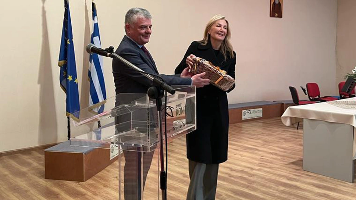 Στην Κόνιτσα η Μαρέβα Μητσοτάκη για την επέτειο απελευθέρωσης από τον τουρκικό ζυγό