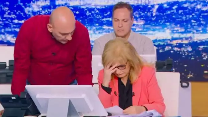 Αγγελική Νικολούλη: Η στιγμή που μαθαίνει την αλήθεια στον αέρα – «Σωτήρη, κατέβα να δεις τι μας ήρθε»
