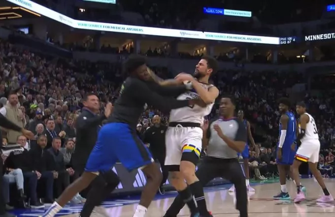 NBA: Επισιδειακό παιχνίδι με ξύλο και πέντε αποβολές στο Τίμπεργουλβς – Μάτζικ (ΒΙΝΤΕΟ)