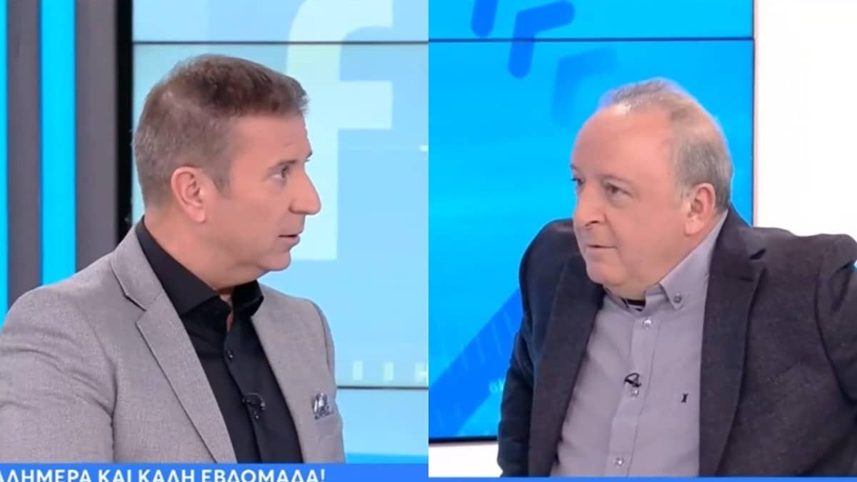 Καμπουράκης – Στάθης : «Άφησαν» την εκπομπή και πήγαν για χιονοπόλεμο