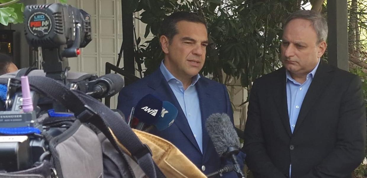 Αλέξης Τσίπρας στην Τήλο «Όλοι ΑΕΚτζήδες είστε εδώ;»