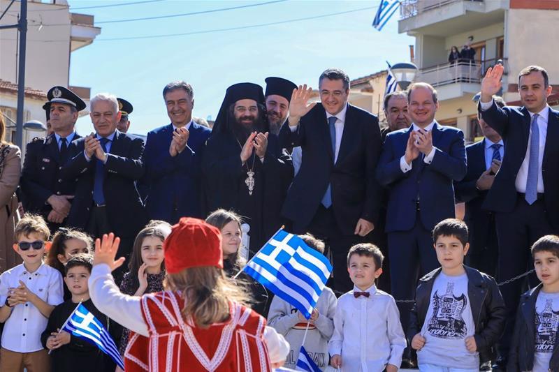 Ο Απ. Τζιτζικώστας στις εκδηλώσεις για την επέτειο της απελευθέρωσης της Νιγρίτας