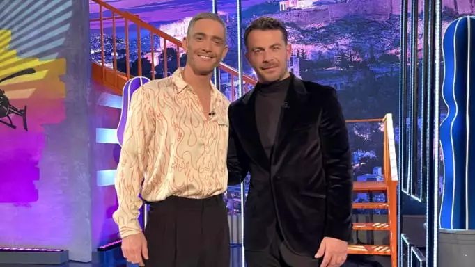 Night Out: Ο Θεοχάρης Ιωαννίδης υποδέχεται τον Γιώργο Αγγελόπουλο