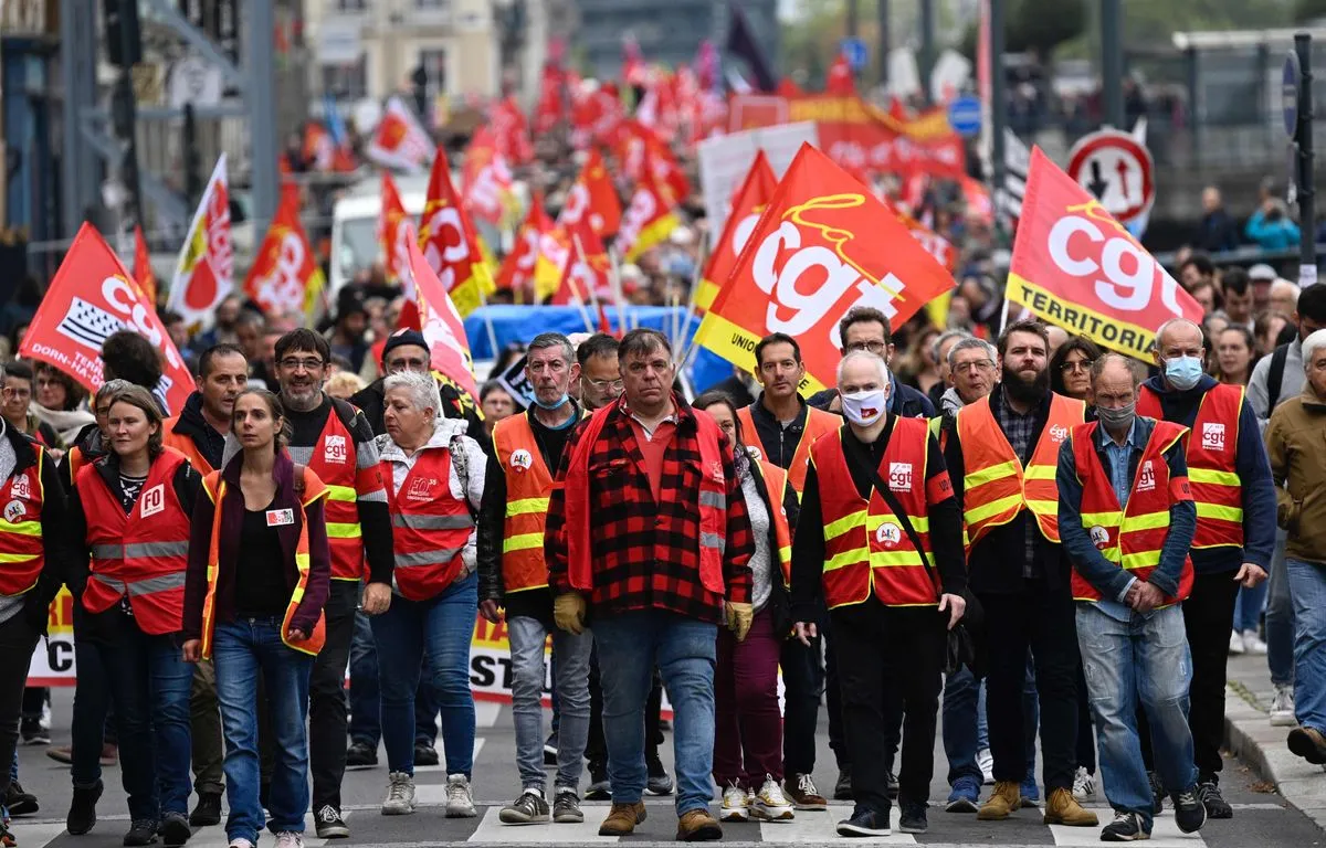 Γαλλία: Περισσότεροι από 700.000 διαδηλωτές στη σημερινή κινητοποίηση