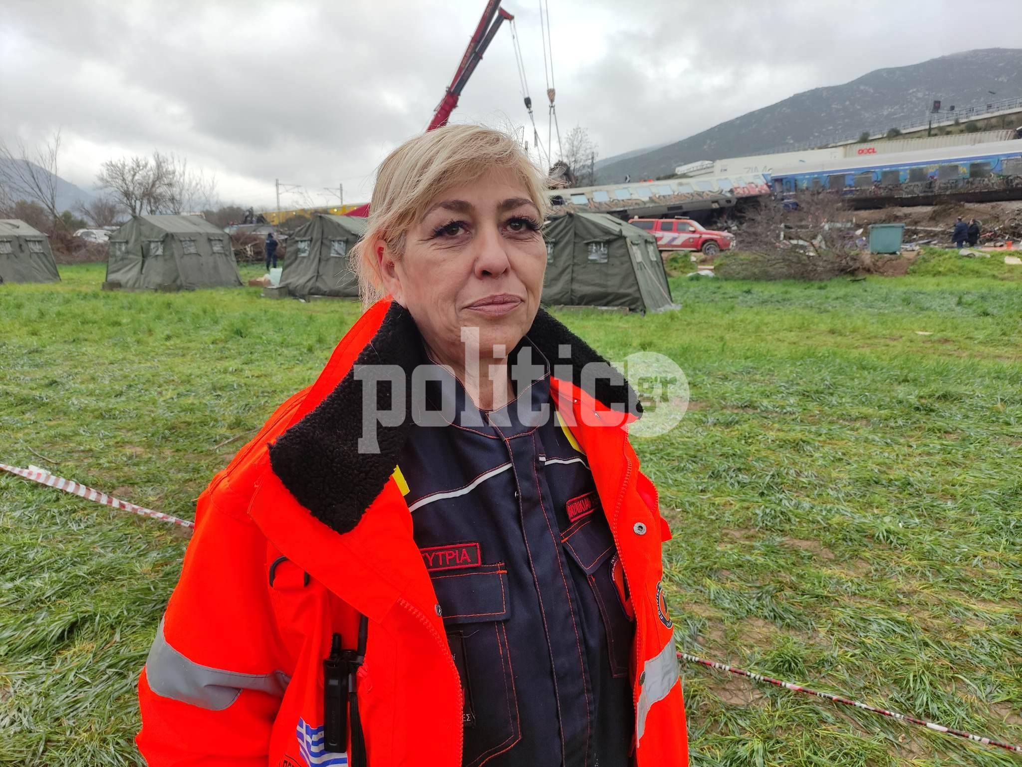Διασώστρια από Τέμπη: «Επιχειρούμε στο τρίτο βαγόνι – Άγνωστος ο αριθμός των αγνοουμένων» (ΦΩΤΟ & ΒΙΝΤΕΟ)
