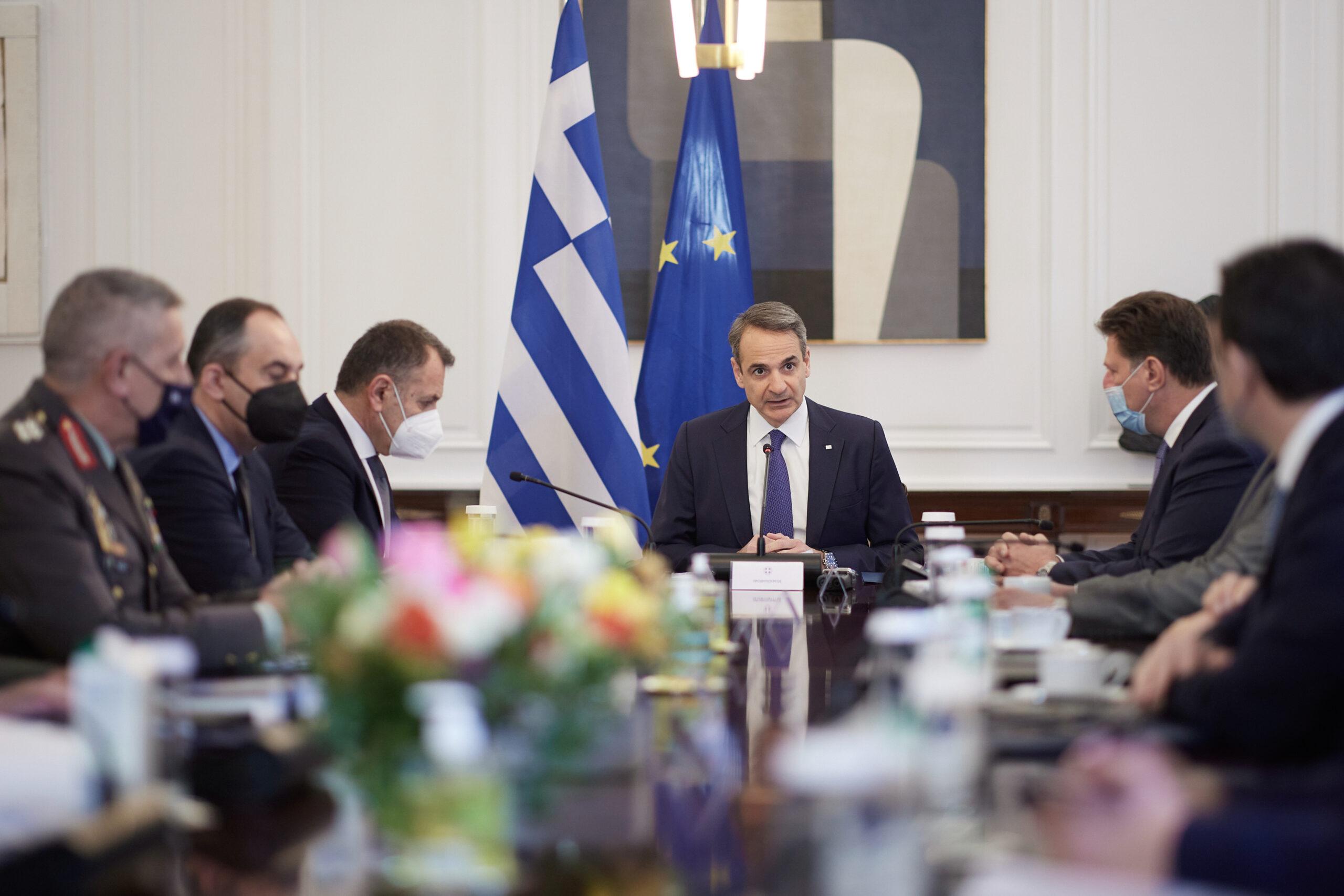 ΚΥΣΕΑ: Τακτική συνεδρίαση υπό τον πρωθυπουργό