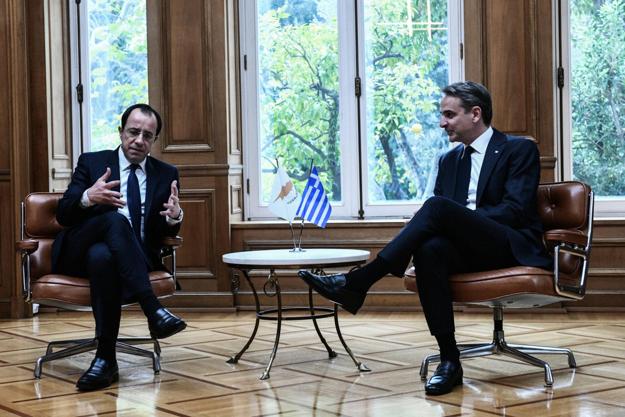 (Live) Οι δηλώσεις Κ. Μητσοτάκη – Ν. Χριστοδουλίδη