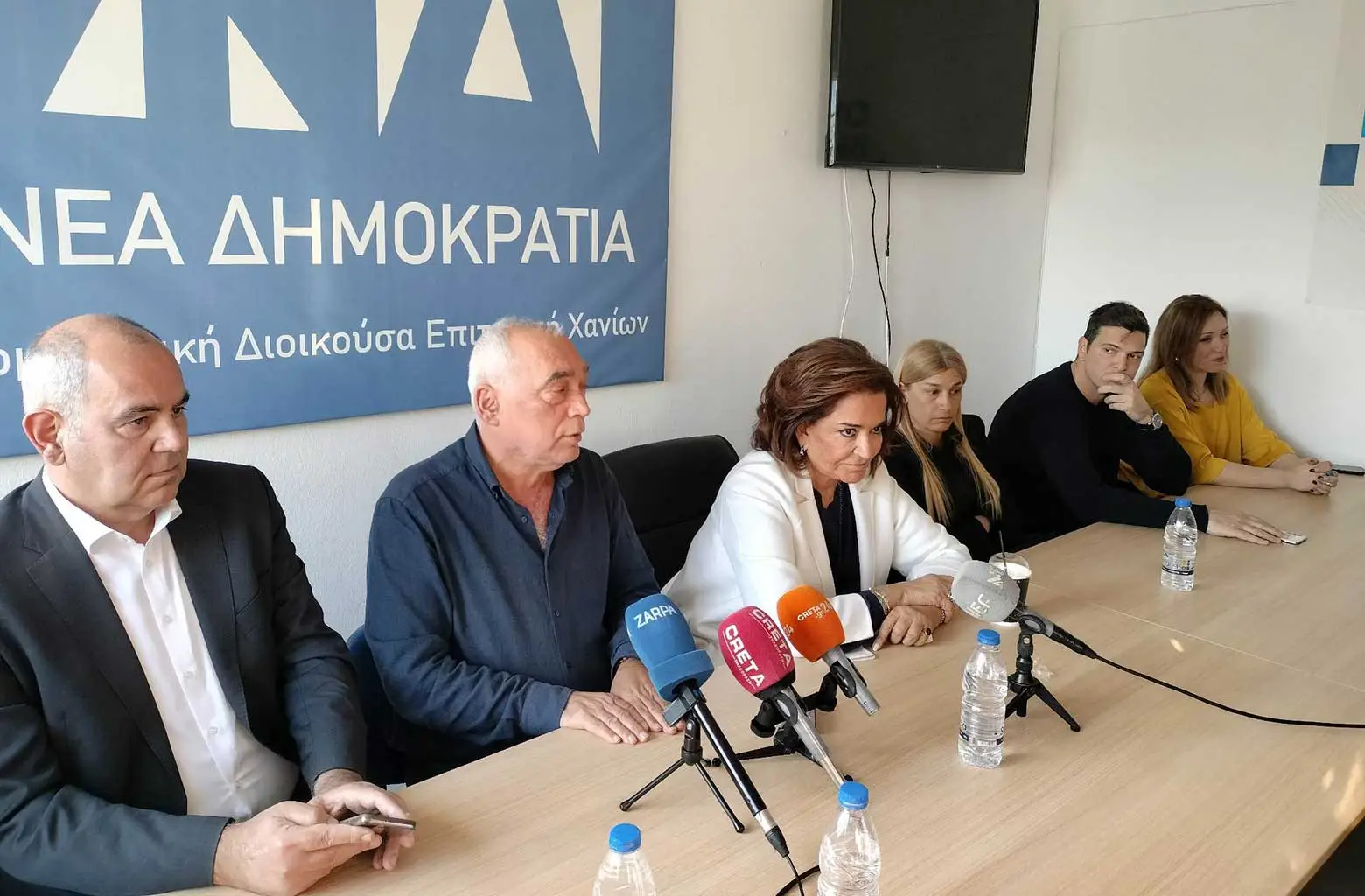 Στο ψηφοσέλτιο της ΝΔ στα Χανιά η Σέβη Βολουδάκη