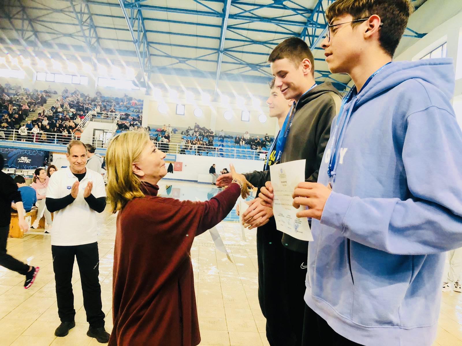 Ζ. Μακρή: “Διοργάνωση Πανελλήνιων Μαθητικών Αγώνων στο Βόλο”