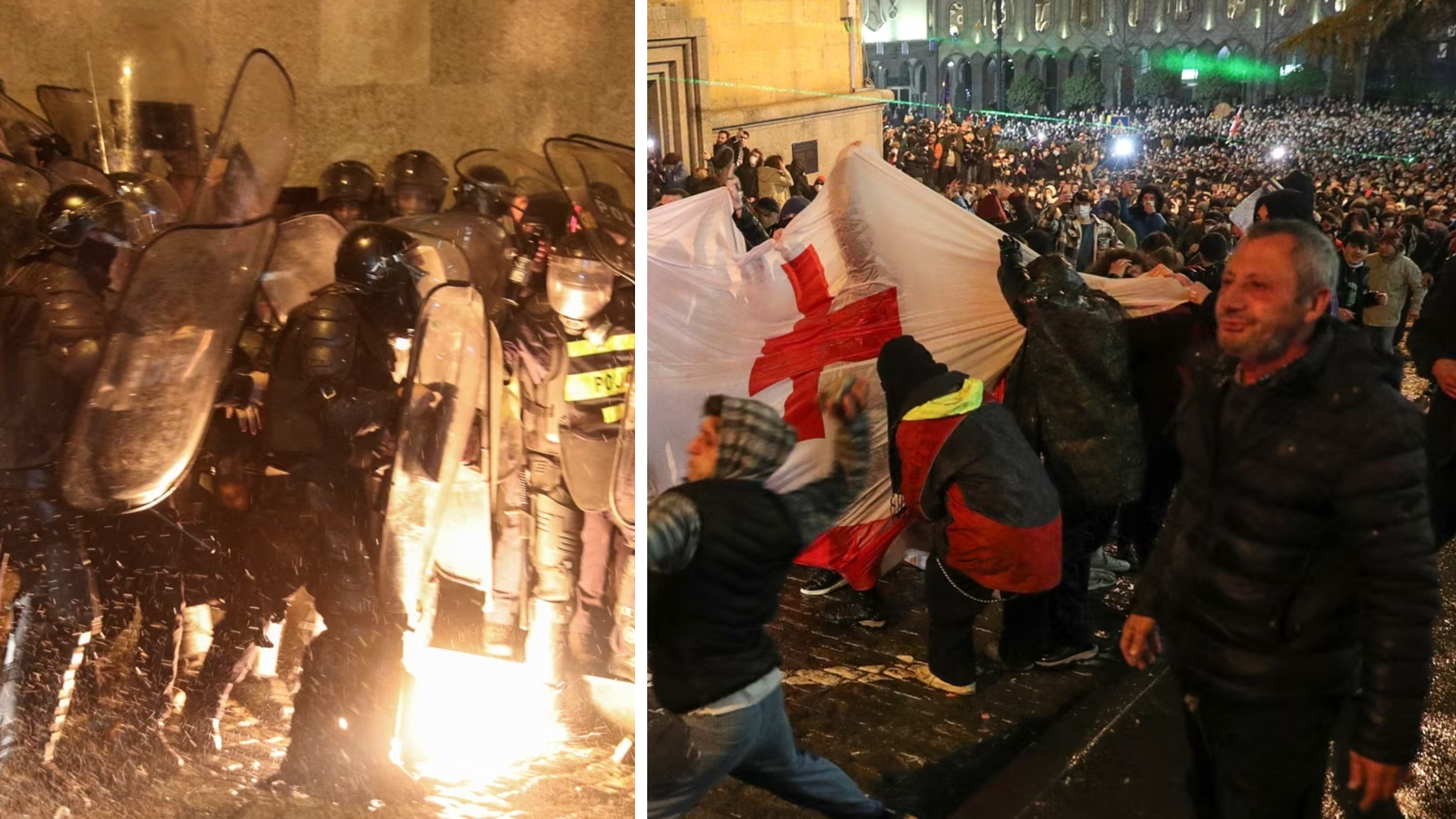 Γεωργία: Η κυβέρνηση αποσύρει το επίμαχο νομοσχέδιο περί «ξένων πρακτόρων» μετά τις βίαιες διαδηλώσεις