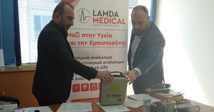 Φορητούς απινιδωτές παρέδωσε σε αθλητικούς συλλόγους και αγροτικά ιατρεία ο Δήμος Λαγκαδά