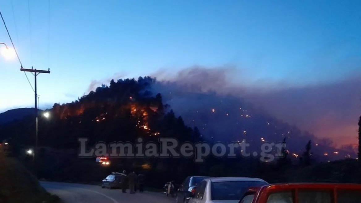 Μενδενίτσα: Περιορίστηκε σε ένα μέτωπο η μεγάλη φωτιά – Μεγάλη κινητοποίηση της πυροσβεστικής