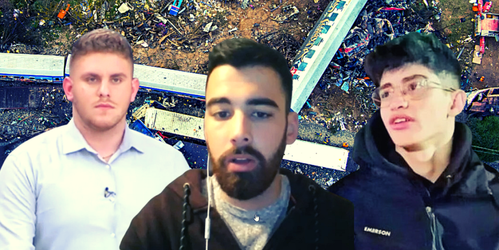 Τέμπη: Η Ακαδημία Αθηνών τιμά τους τρεις «νεαρούς ήρωες» που έσωσαν επιβάτες του μοιραίου τρένου