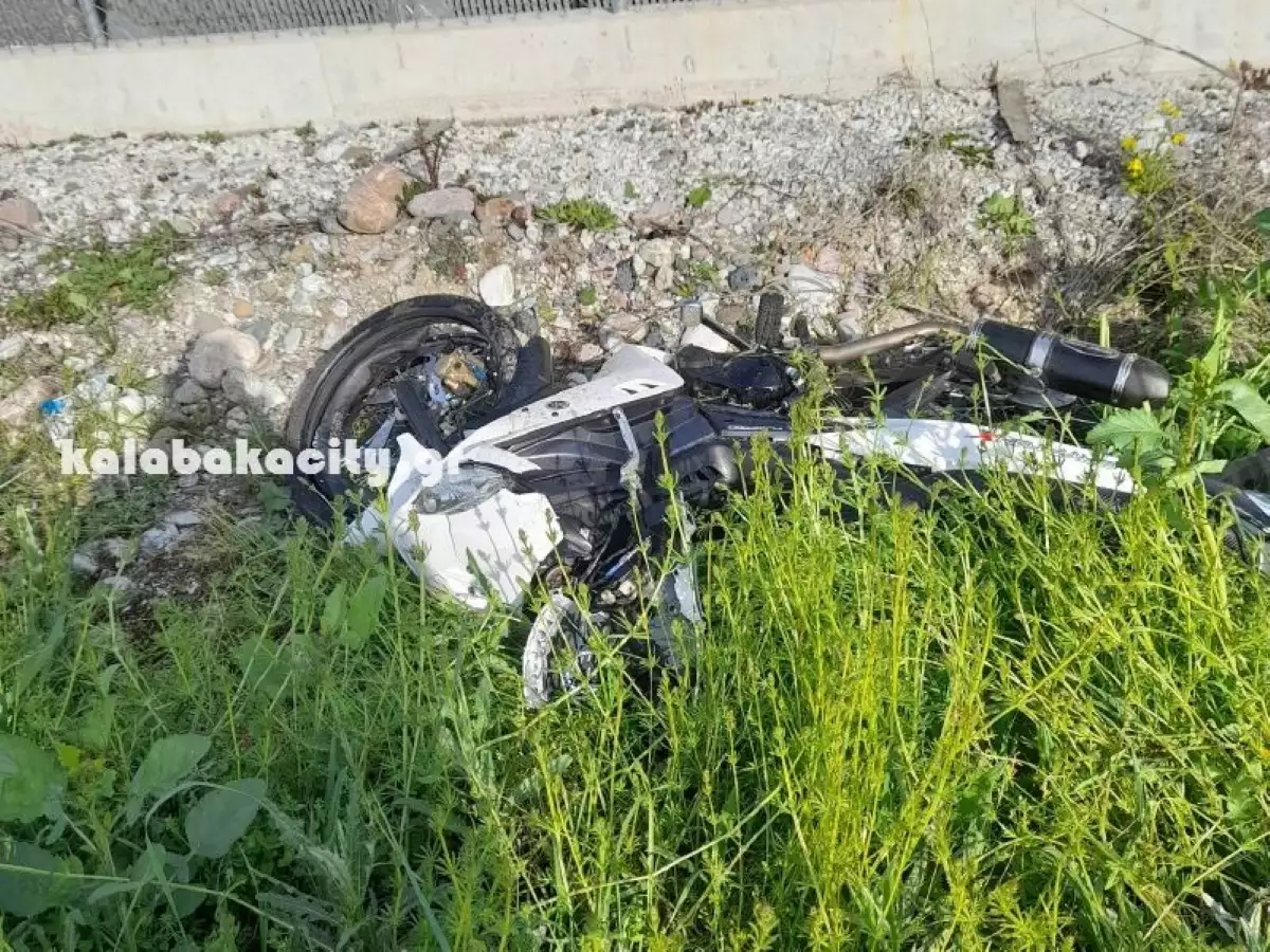 Καλαμπάκα: Θανατηφόρο τροχαίο με μηχανή – Τον βρήκε διερχόμενος οδηγός