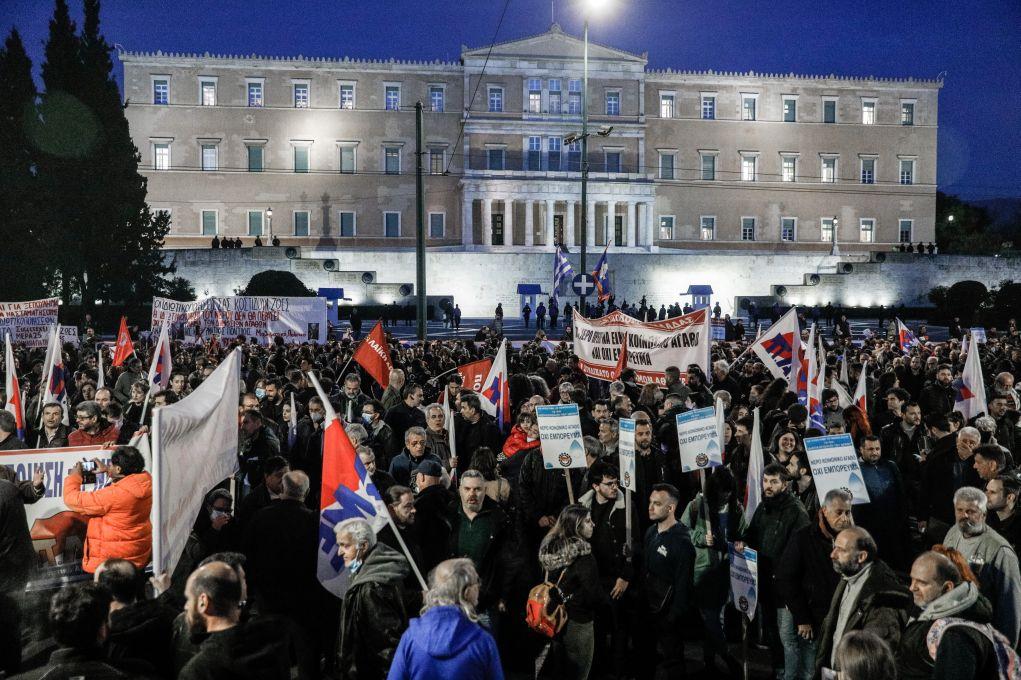 Αποκαταστάθηκε η κυκλοφορία των οχημάτων στο κέντρο της Αθήνας