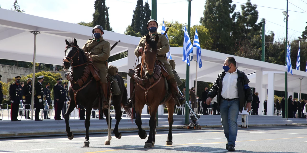 Χωρίς το ιππικό η παρέλαση της 25ης Μαρτίου στην Αθήνα