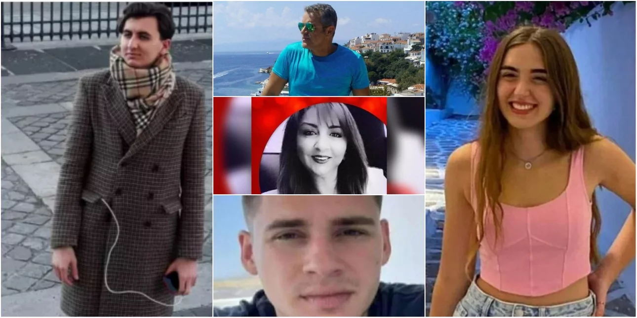 Τέμπη: Αυτά είναι οι πέντε άνθρωποι της μοιραίας αμαξοστοιχίας που ταυτοποιήθηκαν χθες (ΦΩΤΟ)