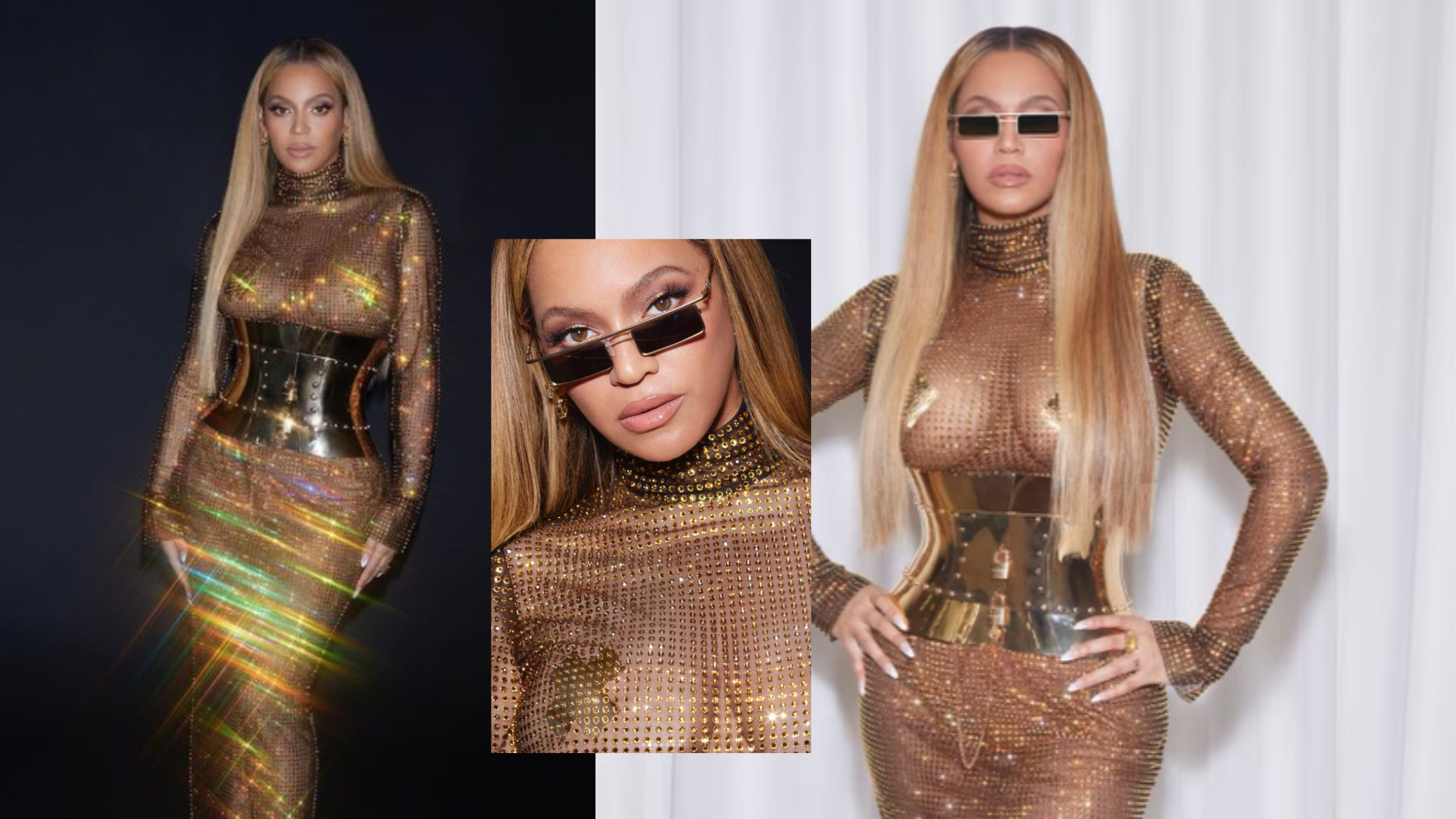 Η αποκαλυπτική χρυσή διαφάνεια της Beyonce που ξετρέλανε τους θαυμαστές της