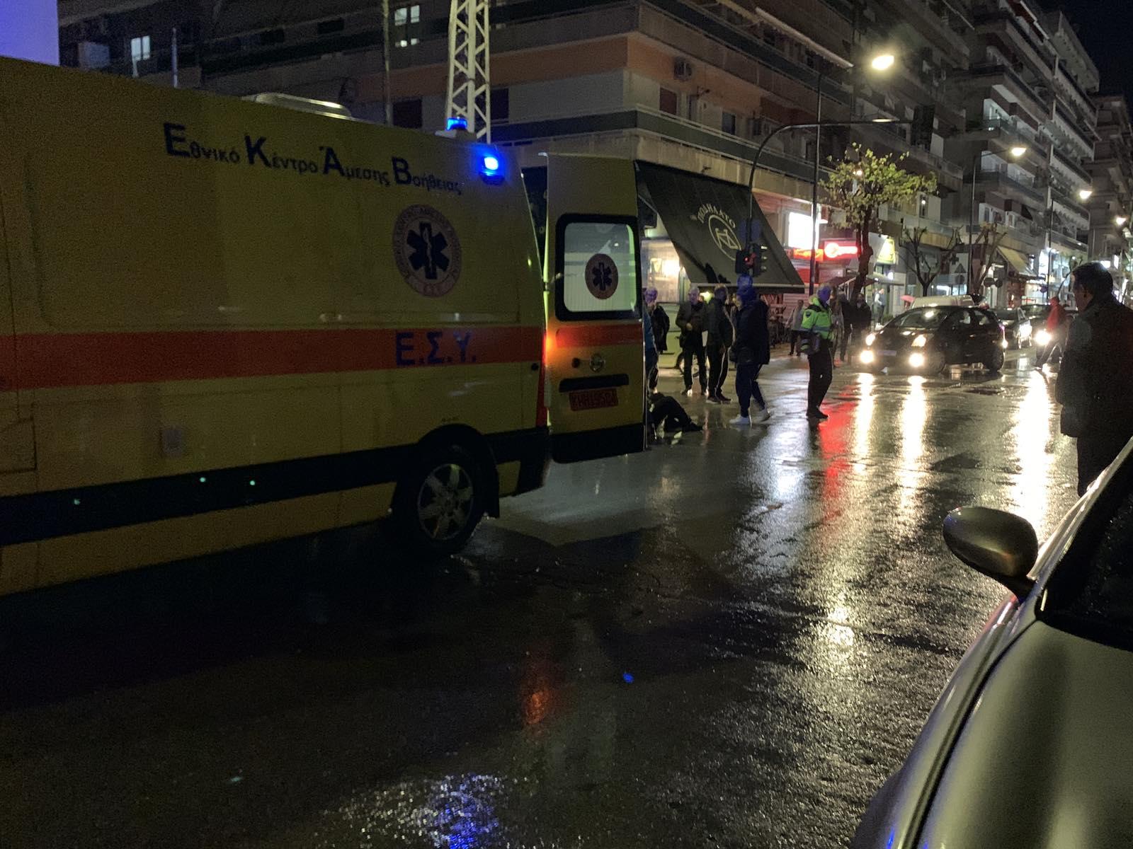 Λάρισα: Παράσυρση 50χρονης από αυτοκίνητο στο κέντρο της πόλης