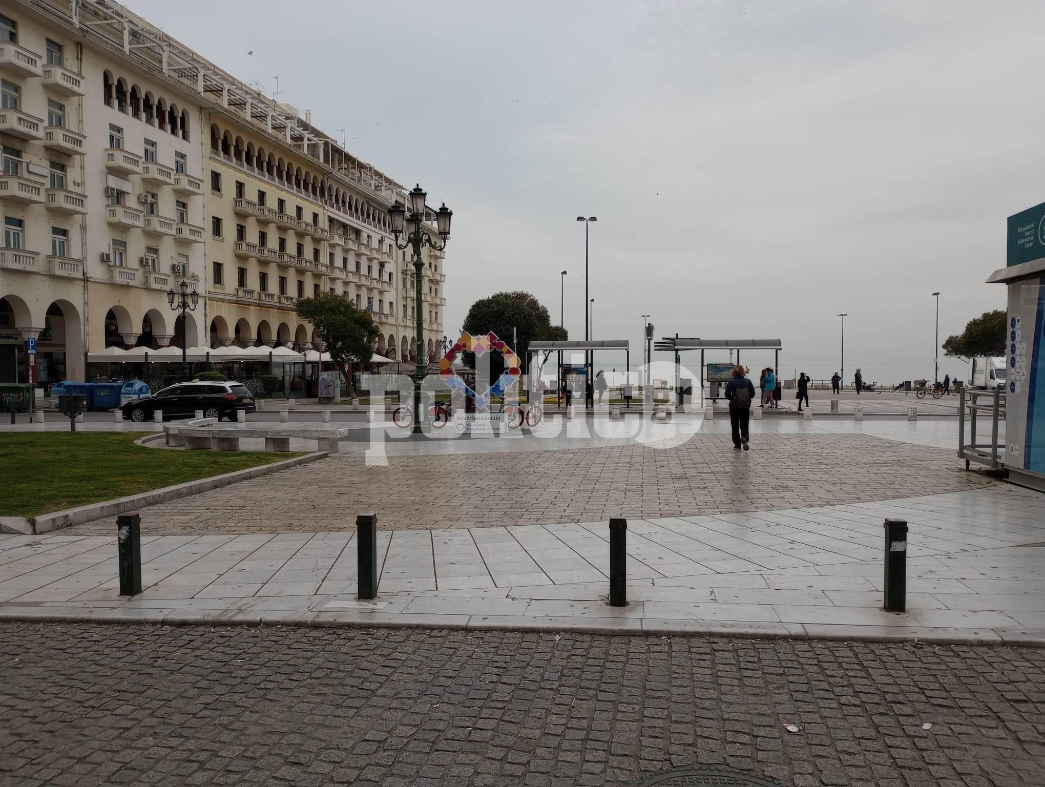 Άδεια πόλη η Θεσσαλονίκη τη Μεγάλη Παρασκευή (ΦΩΤΟ – ΒΙΝΤΕΟ)