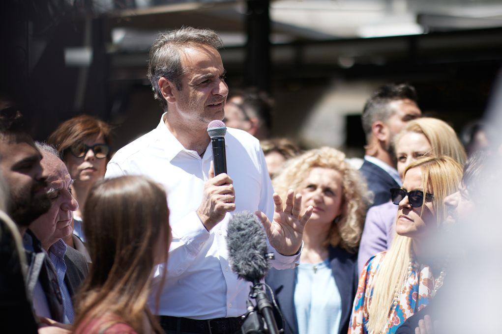Κυρ. Μητσοτάκης: Ο μόνος τρόπος για να αποτραπούν πολιτικές τερατογενέσεις είναι να βγει η Ν.Δ. πολύ ισχυρή από την κάλπη της 21ης Μαΐου