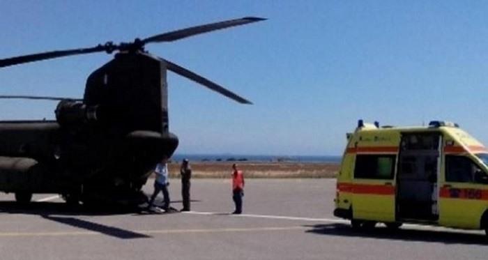 Αλεξανδρούπολη | Αεροδιακομιδή βρέφους 40 ημερών στο νοσοκομείο «Αγλαΐα Κυριακού»
