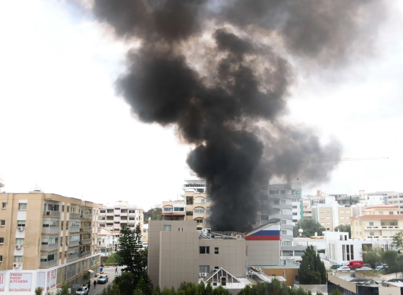 Κύπρος: Τυχαία η φωτιά στο ρωσικό πολιτιστικό κέντρο στη Λευκωσία