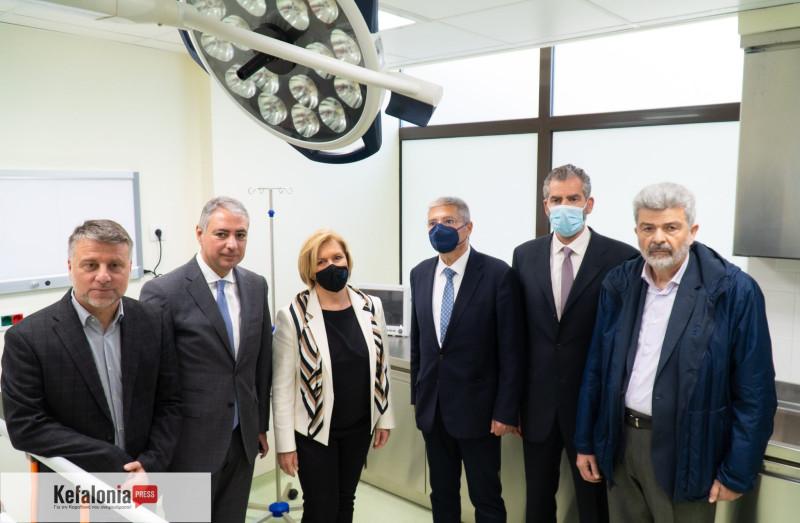 Ανακαινισμένο τμήμα Επειγόντων Περιστατικών παραδόθηκε στο νοσοκομείο Κεφαλονιάς