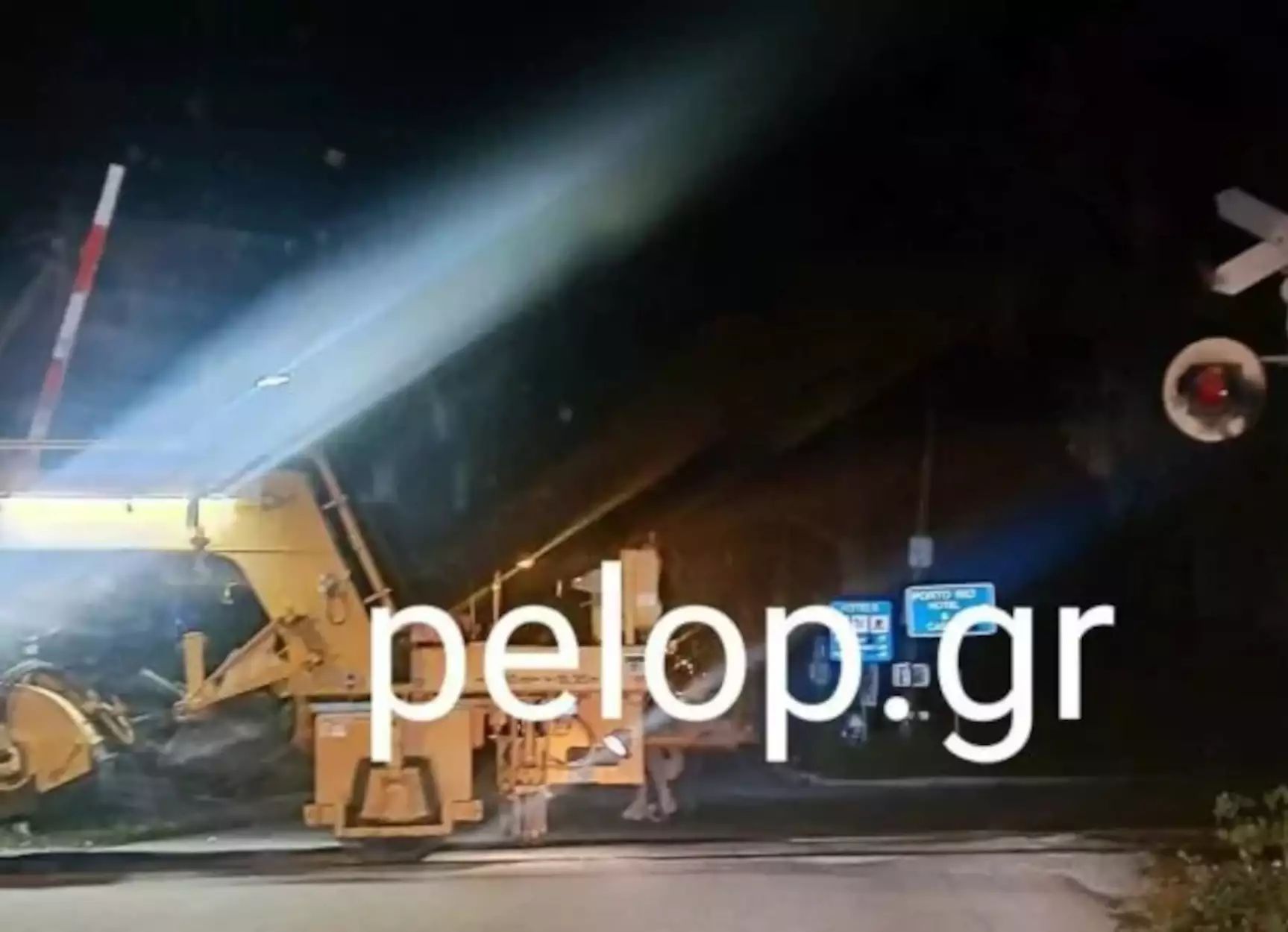 Πάτρα: Εκτροχιάστηκε ρομποτικό τρένο