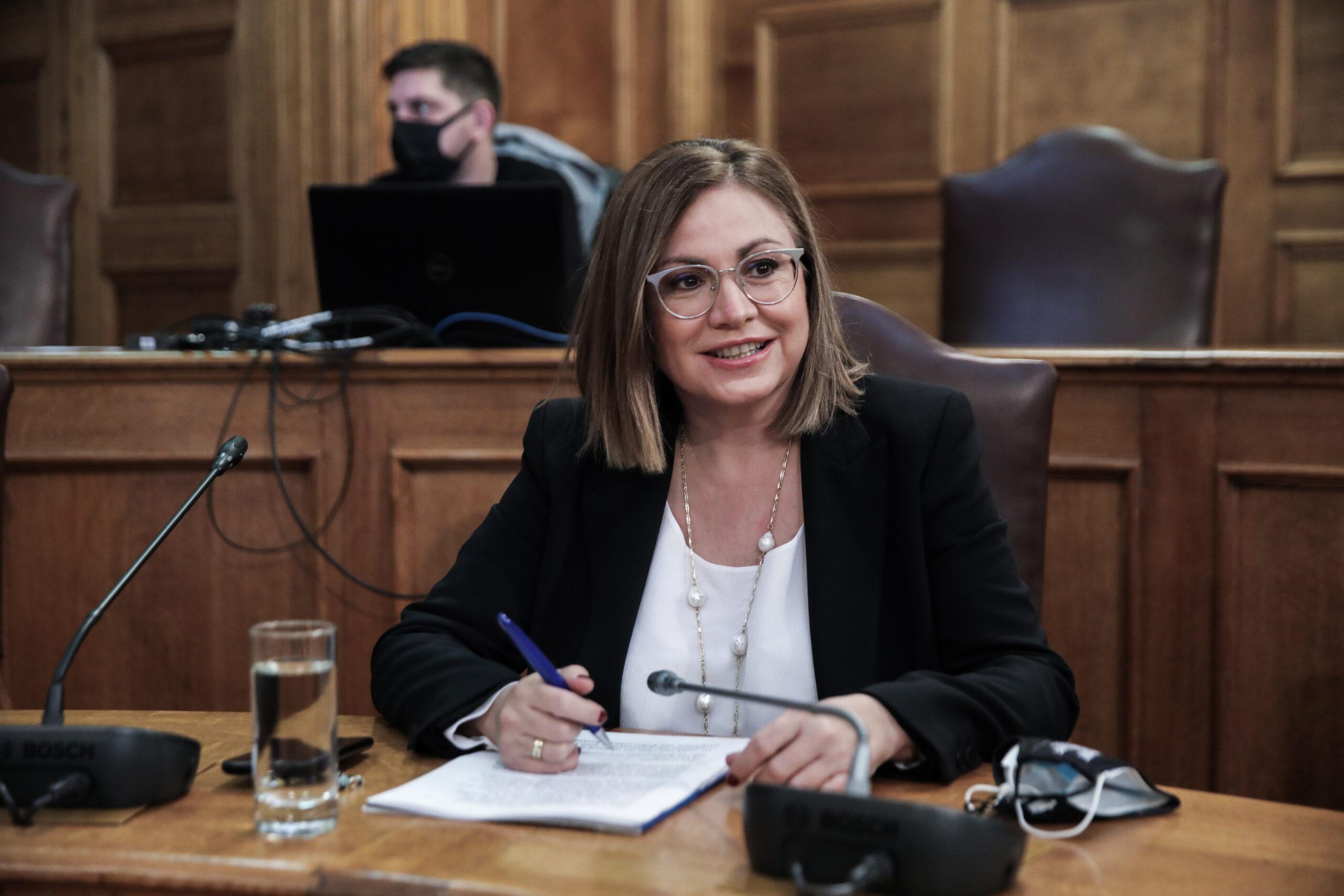 Μ. Σπυράκη: «Η Μαρίγια Γκάμπριελ μπορεί να αλλάξει την εικόνα της Ευρώπης»