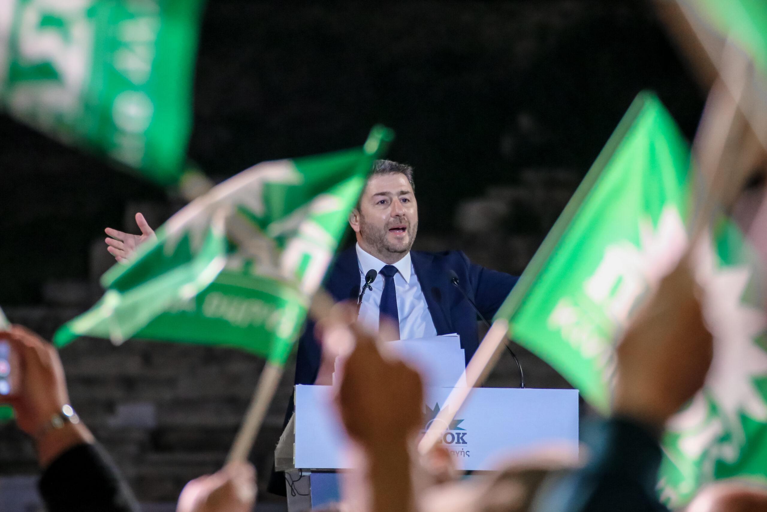 Νίκος Ανδρουλάκης: Live η κεντρική ομιλία στην Αθήνα