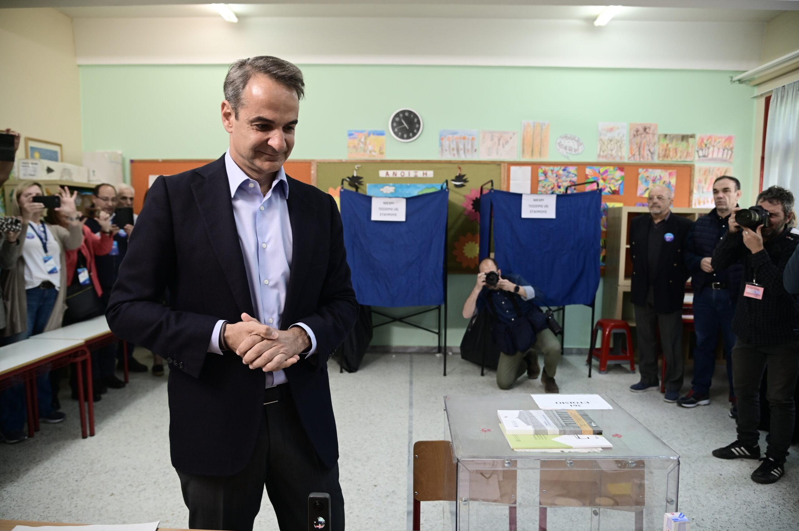 Μητσοτάκης: «Οι εκλογές είναι η γιορτή της δημοκρατίας»