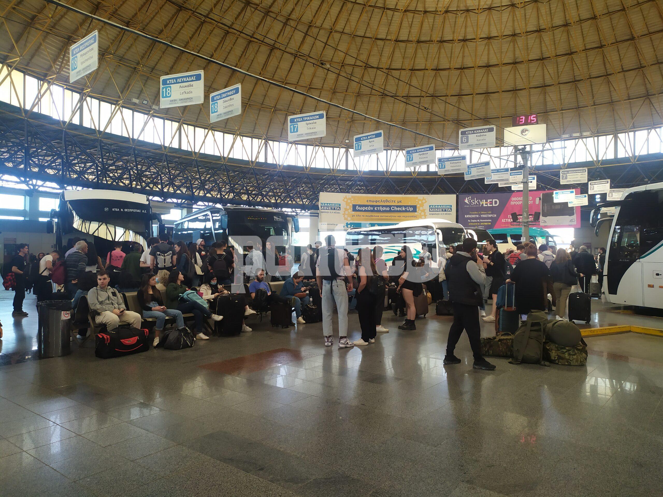 Αυξημένη η κίνηση στα ΚΤΕΛ λόγω των εκλογών – Εξτρά δρομολόγια σε πολλές περιοχές (ΦΩΤΟ)