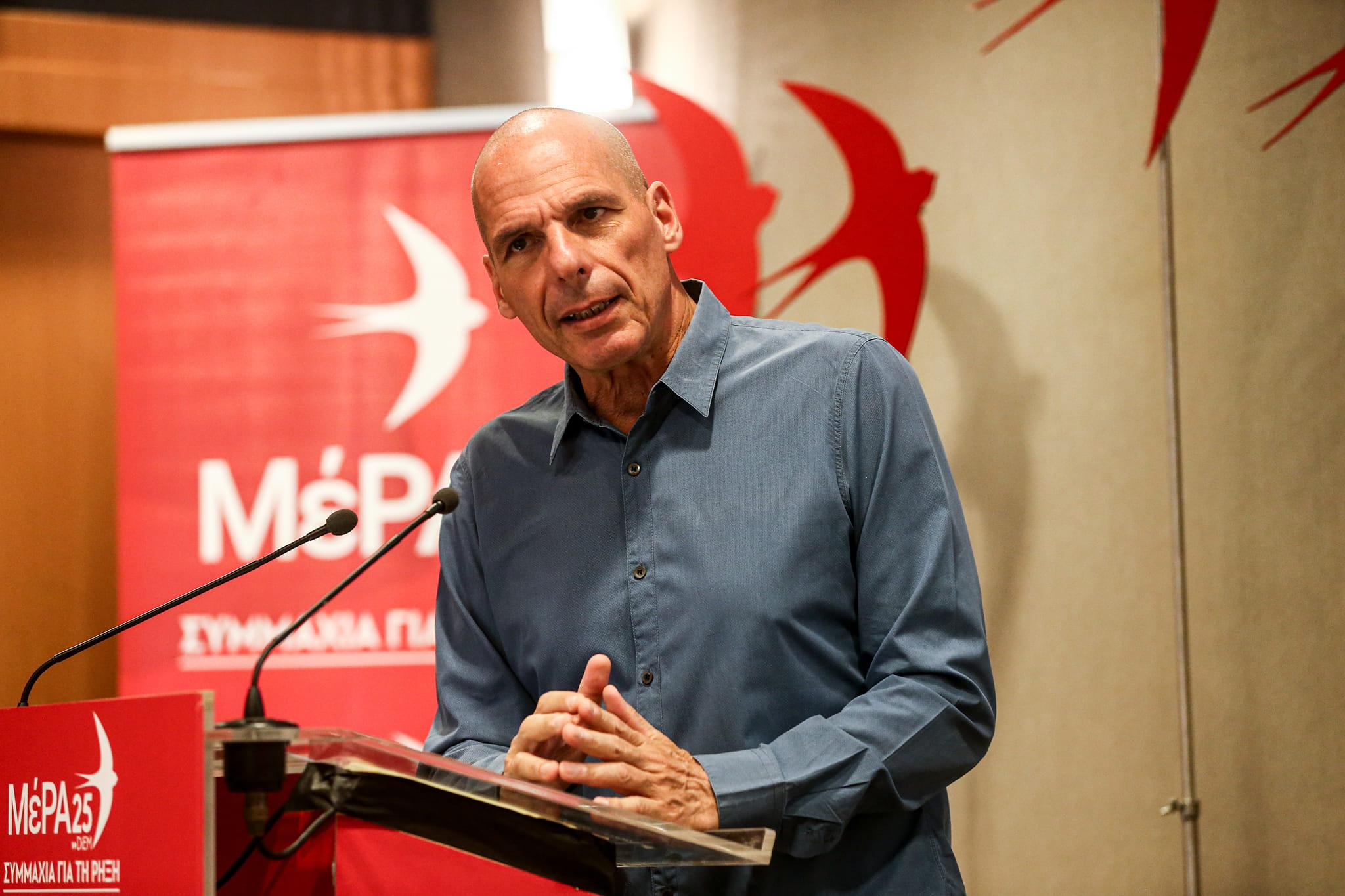 Γ. Βαρουφάκης: Στις 25 Ιουνίου η χρήσιμη φωνή του ΜέΡΑ25 θα βρεθεί ξανά στη Βουλή