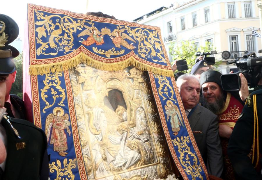 «Επιστρέφει» στο Άγιο Όρος η εικόνα της Παναγίας «Άξιον Εστί»