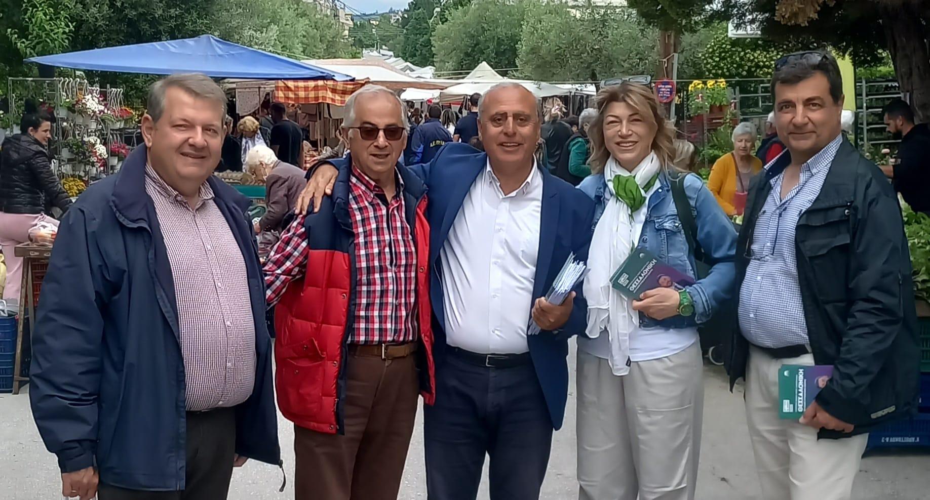 Περιοδεία Γ. Φεστερίδη σε Θέρμη και Λαγκαδά