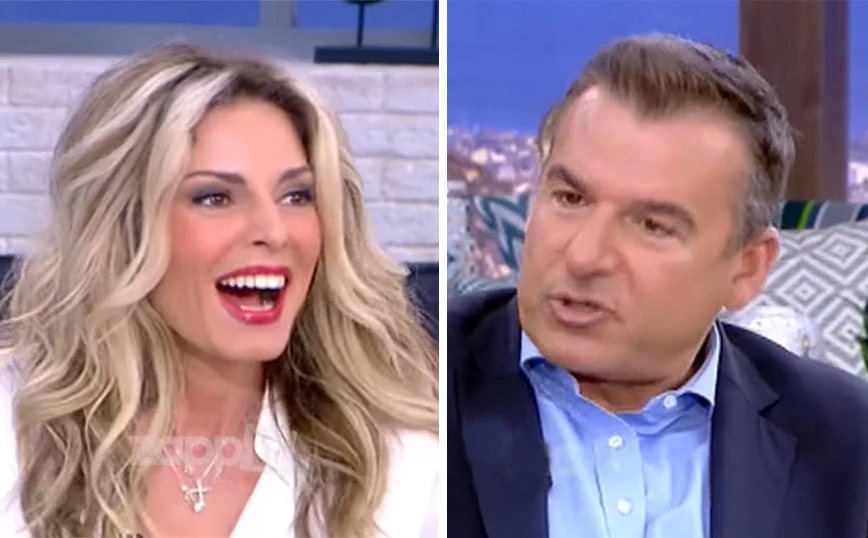 Κατερίνα Λάσπα σε Γιώργο Λιάγκα: «Με φλερτάρεις; – Μην κουνιέσαι γιατί νιώθω δονήσεις»