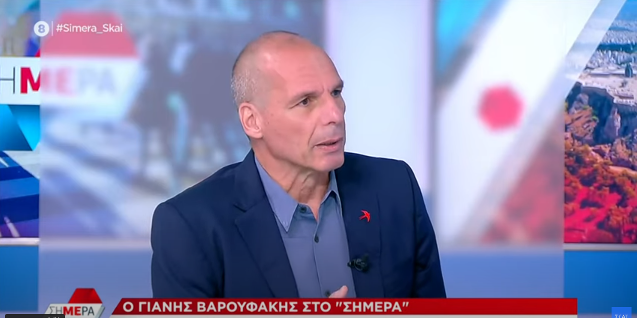 Βαρουφάκης: Δεν φτιάξαμε το ΜέΡΑ25 για να γίνουμε υπουργοί του Τσίπρα (vid)