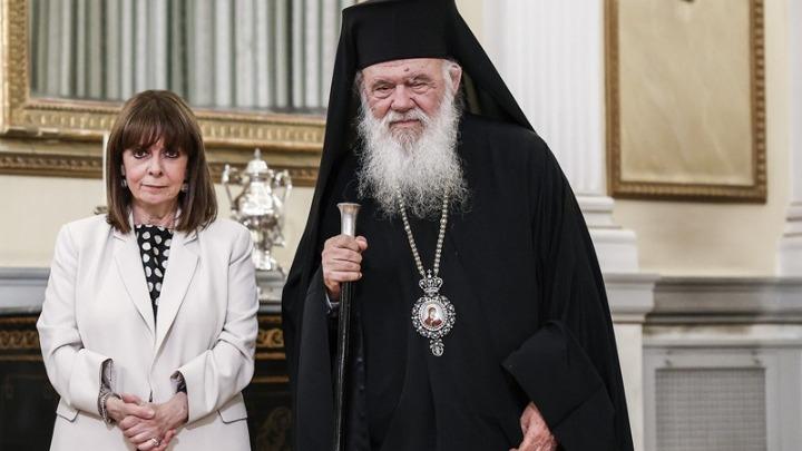 Συνάντηση της ΠτΔ με τον Αρχιεπίσκοπο Αθηνών και πάσης Ελλάδος
