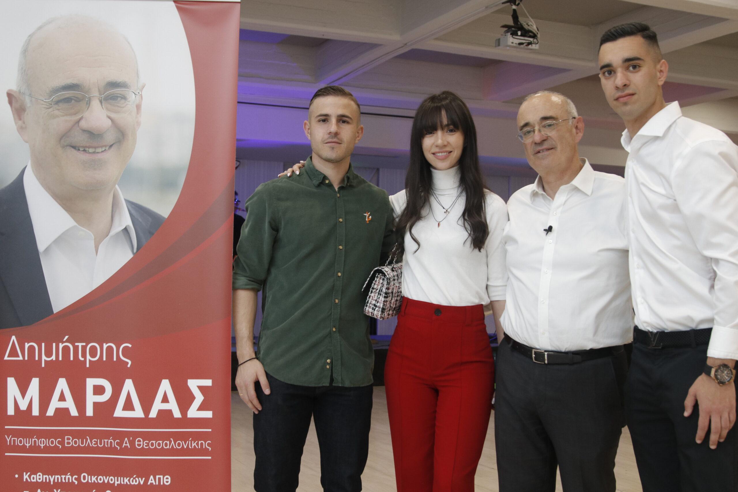 Πολιτική συγκέντρωση του Δημήτρη Μάρδα